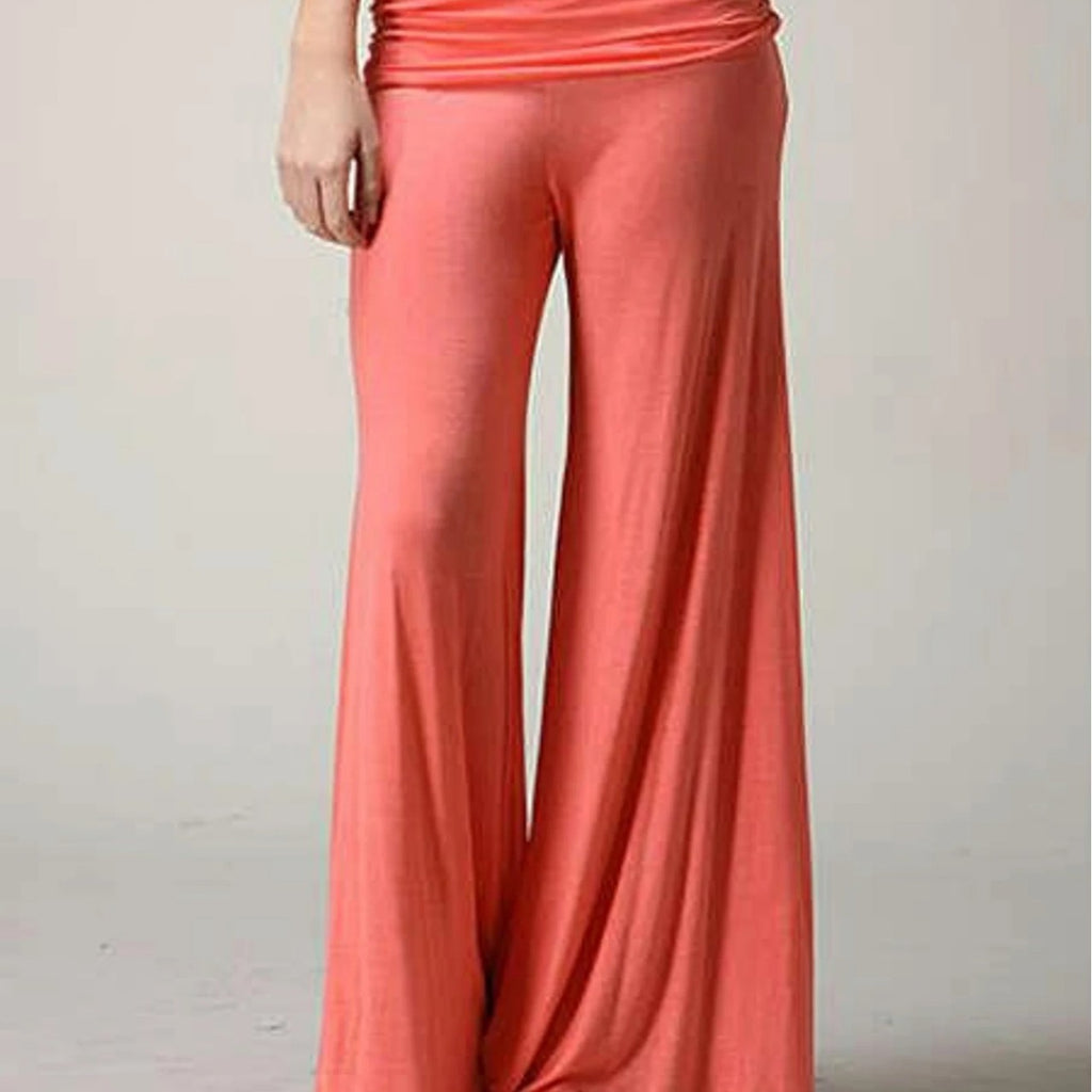 TAON Wide-Leg Flared Trousers