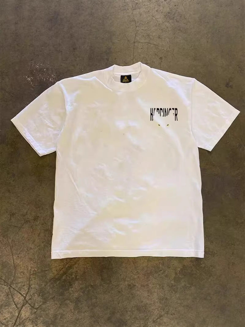 TAON Y2K Cat-Eye Graphic Tee