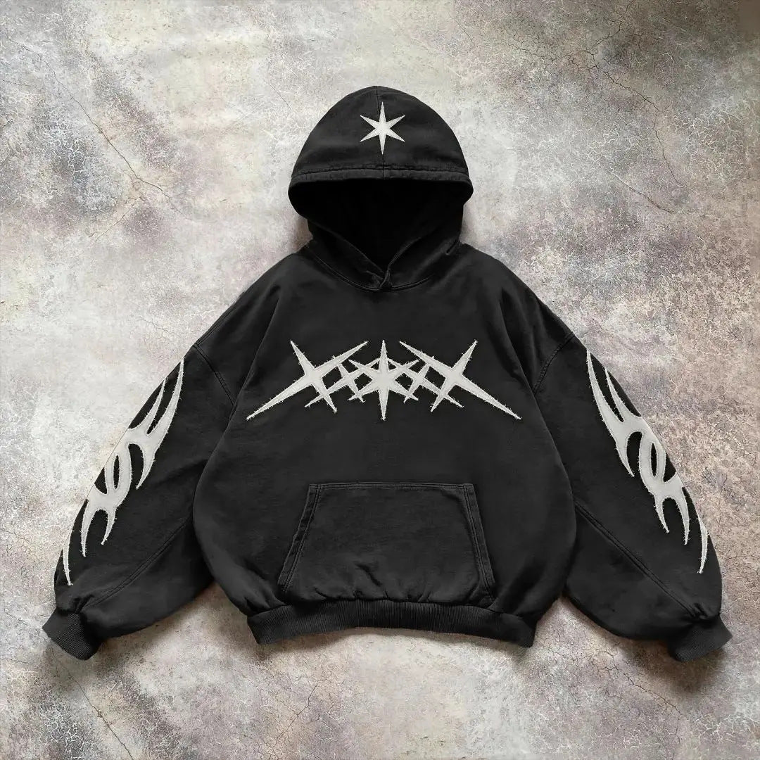 TAON Signature Embroidered Hoodie